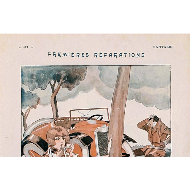 This is an original magazine print from 1928. NOT A REPRINT! Will look fantastic framed! I have 100's of these prints....