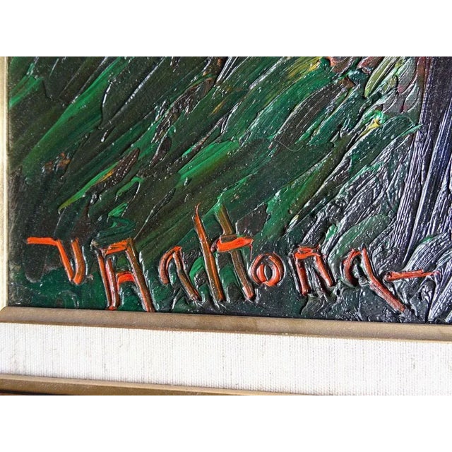 Veikko Aaltona, Bible Motive, Oil on Canvas, 1980s For Sale - Image 4 of 5