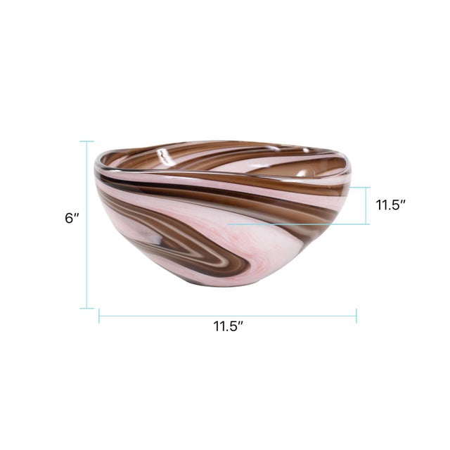 Neapolitain Glass Bowl For Sale - Image 9 of 9