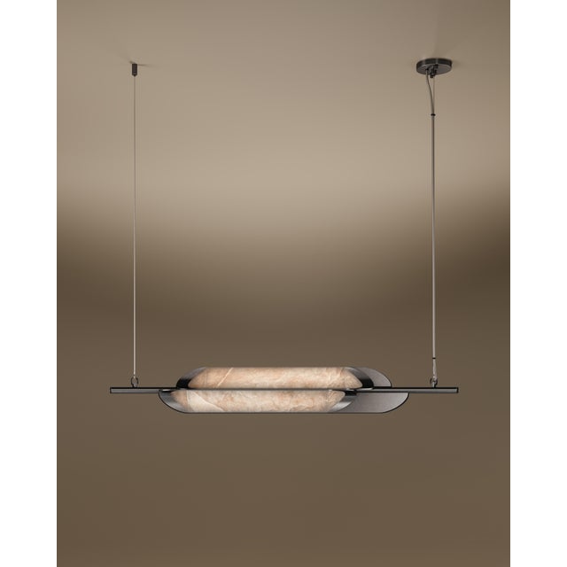 Black Glacier II Pendant Lamp by Porus Studio For Sale - Image 8 of 12