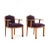 Set of Oak Art Deco Armchairs from FA Drilling Amsterdam, 1920s For Sale - Image 3 of 18