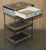 Regency Style Faux Marble 3-Tiered Etageres with Drawers, 1950s, Set of 2 For Sale - Image 10 of 18