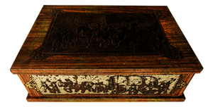 Large Antique Embossed Case, 1890s