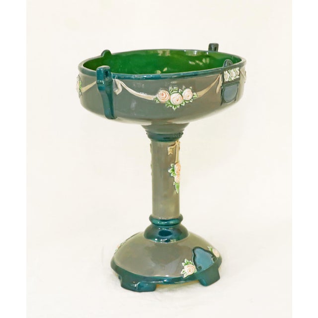 Art Nouveau Ceramic Centerpiece, 1890s For Sale - Image 3 of 9