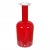Otto Brauer/Holmegaard red glass vase. H: 51 , D: 19. No defects.