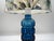 Vintage Scandinavian Blue Glass Lamp from Pukeberg, Sweden, 1970s For Sale - Image 10 of 14