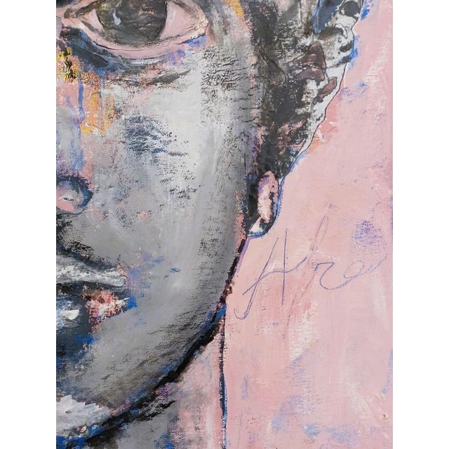 Alessandro La Motta Mixed media and collage on canvas (transferred to panel) 105 x 70 cm Signed on the back Unique work...