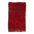 Vintage Moroccan Berber Shag Wool Rug in Red by Rug & Kilim, 1950-1959 For Sale