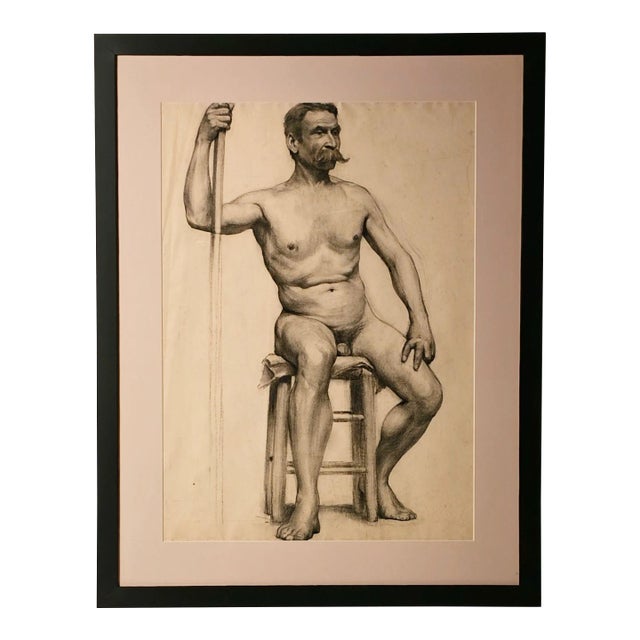 École Des Beaux-Arts Academic Study, France, Circa 1880 For Sale