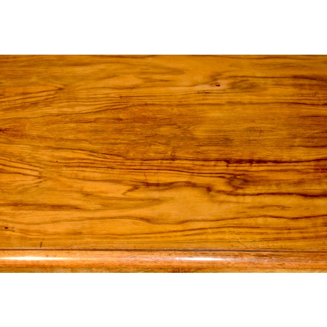 Brown 19th Century Burl Walnut Commode From France For Sale - Image 8 of 14