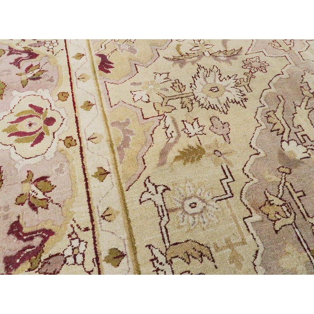 Antique Indian Agra Rug For Sale In New York - Image 6 of 10