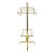 Mid-Century Modern Brass Gentleman's Butler Valet Stand, Circa 1960s–1970s For Sale