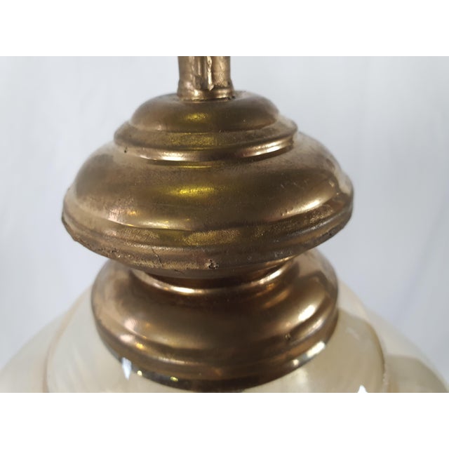 Pendant in Brass and Glass, 1970s For Sale - Image 13 of 18