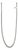 7.11 Ct 3-Prong Diamond Tennis Necklace For Sale
