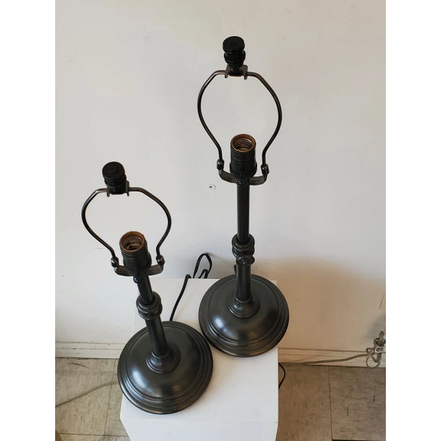 Pottery Barn Pottery Barn Chelsea Table Lamps - a Pair For Sale - Image 4 of 10