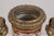 Pair Castilian Porcelain & Bronze French Style Lidded Urns For Sale - Image 9 of 18