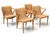 1930s Set of Four Axel Larsson Model 1522 Armchairs for Bodafors, Swedish Modern, 1930s For Sale - Image 5 of 14
