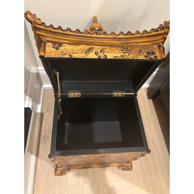 Late 20th Century Pagoda Decorative Box by Castilian Imports For Sale - Image 12 of 12