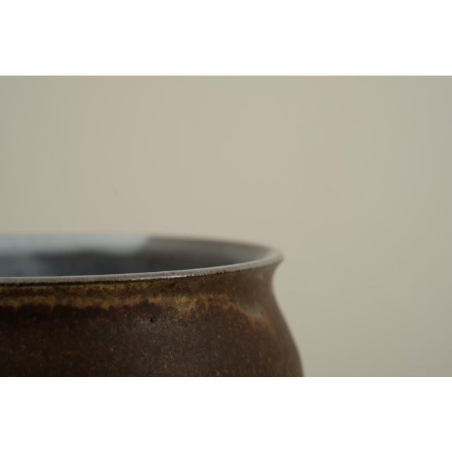 Brown Vintage Danish Cups in Ceramic, 1970s, Set of 6 For Sale - Image 8 of 14