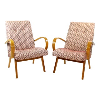 Mid-Century Armchair from TON, Czechoslovakia, 1960s For Sale