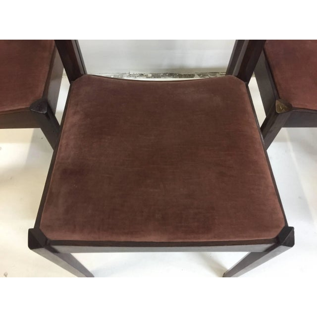 1960s Danish Walnut Dining Chairs - Set of 6 For Sale - Image 5 of 8