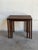 Brown Rosewood Stacking Nesting Tables Three Piece Set Denmark Vintage 1960s For Sale - Image 8 of 10