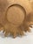 1970s Mid Century Modern Italian Florentine 20" Gilded Sunburst Wall Mirror For Sale - Image 13 of 18