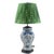 Classic Chinoiserie Blue and White Table Lamp With Delft Bird Motif For Sale - Image 4 of 4