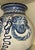 Ceramic Vintage Italian Deruta Blue & White Glazed Urn Ceramiche Umbre For Sale - Image 7 of 8