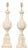 19th Century Pine Twisted Finials on Tall Bases Mounted as Table Lamps - a Pair For Sale