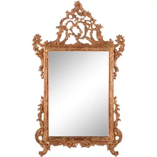 18th Century Style Italian Hand Carved Mirror For Sale - Image 13 of 13