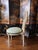 French Vintage Louis XVI Montgolfier Painted Chair For Sale - Image 3 of 8