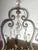 French Provincial French Crystal Beaded Chandelier C. 1900's For Sale - Image 3 of 12