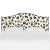 Transitional Ashland Headboard in Ochre Brush Cheetah, Full For Sale - Image 3 of 6