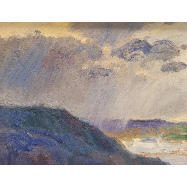 Damián Segarra Codina, Fluvial Landscape, 20th Century, Oil on Board For Sale - Image 6 of 18