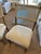 Textile Coastal Cream Chair Set of Two (Dining/Extra Seating) For Sale - Image 7 of 7