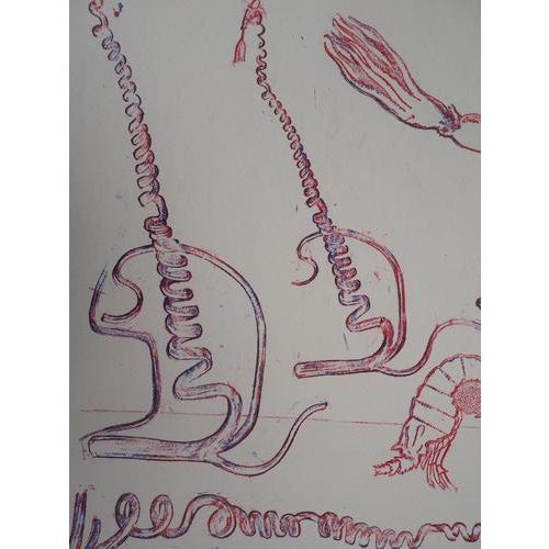 Max Ernst Composition surréaliste, 1974 Original Lithograph with colours On thick paper 31 x 24 cm Unsigned Edition San...