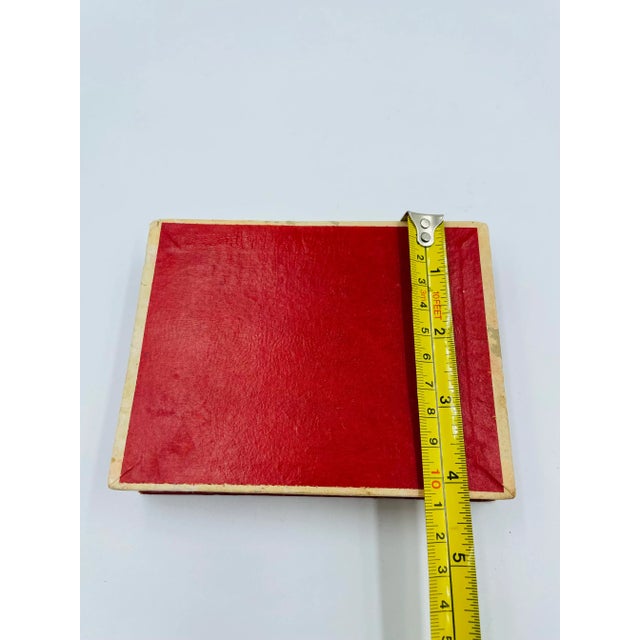 Mid 20th Century Vintage Thai Bronze Samakee Set of 6 Cocktail Forks in Original Box For Sale - Image 5 of 6