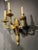 Metal Large 1900's Caldwell Gilt Bronze Sconces With 3 Lights - Pair For Sale - Image 7 of 8