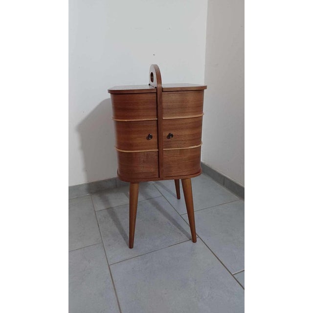 Danish Sewing Box in Teak, 1960s For Sale - Image 17 of 18