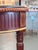 Wood Late 20th Century Stickley John Widdicomb Mahogany Demi-Lune Console Table With Glass Top For Sale - Image 7 of 10