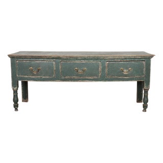 English Painted Dresser Base For Sale