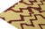 Rug & Kilim Contemporary Dhurrie Flatweave, Yellow, Maroon Geometric Pattern by Rug & Kilim For Sale - Image 4 of 5