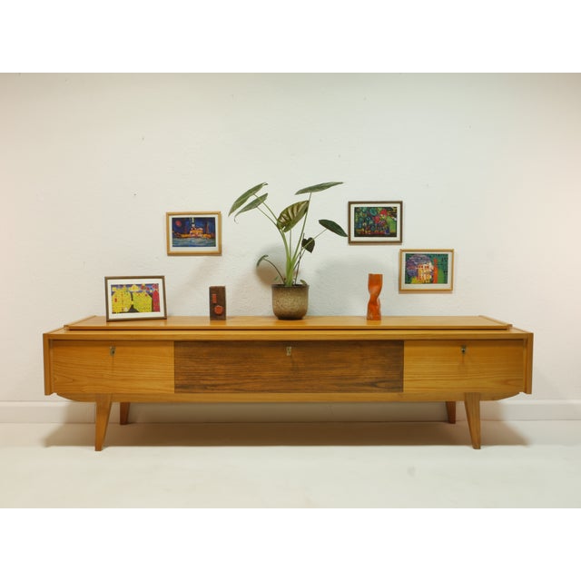 Mid-Century Lowboard, Germany, 1960s For Sale - Image 6 of 17