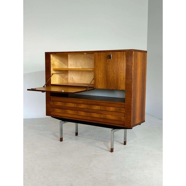 Mid-Century Rosewood Bar Cabinet from Belform, 1950s For Sale - Image 6 of 13