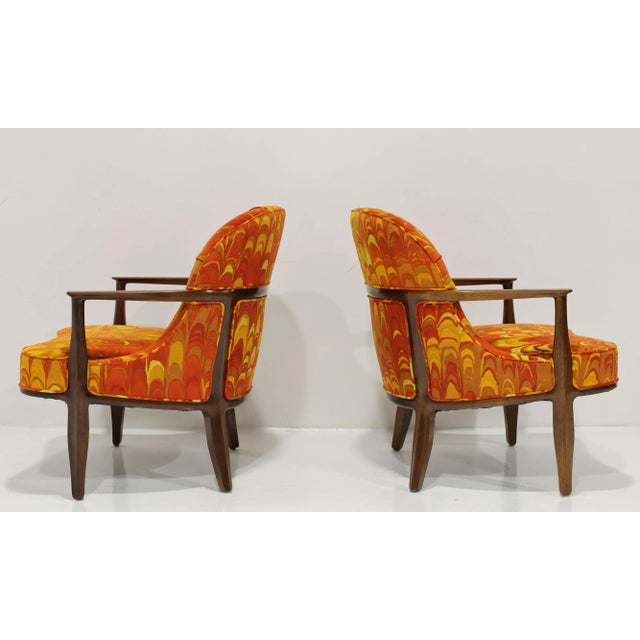 Introducing a dining height Janus armchair designed by Mid-Century Modern master Edward Wormley. The chair features a...