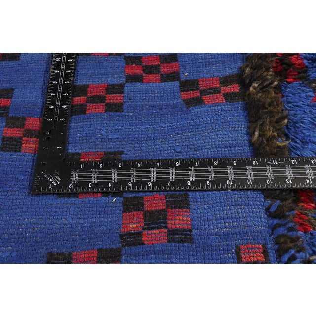 Textile Vintage Beni M'Guild Moroccan Rug, 06'00 X 10'02 For Sale - Image 7 of 10