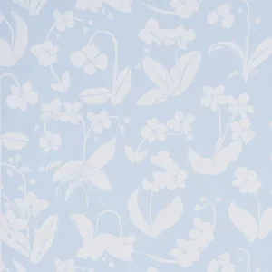 Sample - Schumacher x Hera Ford Orchids Have Dreams Wallpaper in Sky