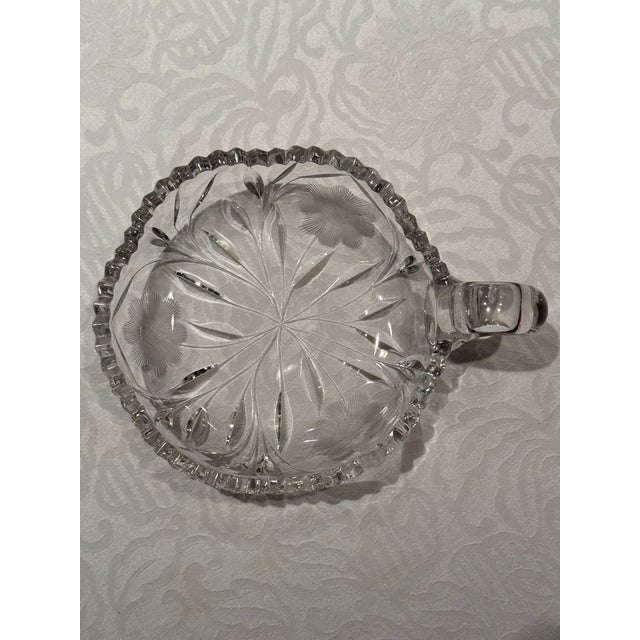 Transparent Late 19th Century American Brilliant Period Cut Crystal Candy Bowls - a Pair For Sale - Image 8 of 10