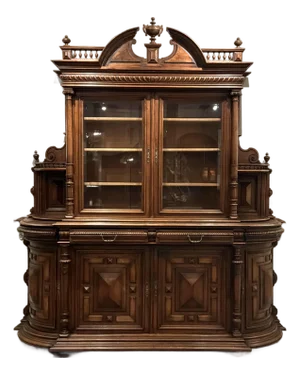 Monumental French Henri II Walnut Buffet À Deux Corps France, Circa 1880–1900